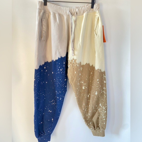 La Detresse Sweatshirt and Joggers in Tan Blue SZ L NEW - Picture 10 of 16